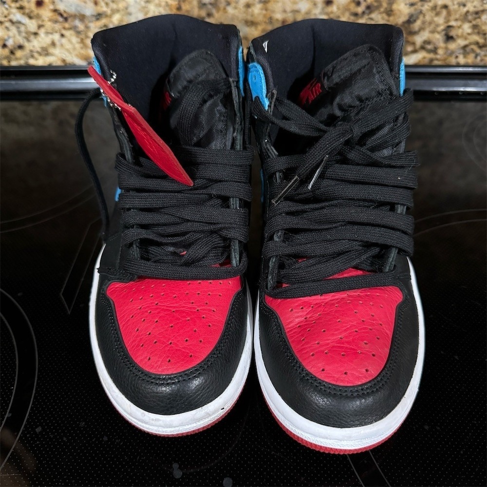 Air Jordan 1 Retro High OG Womens Sneakers UNC to Chicago Multicolor